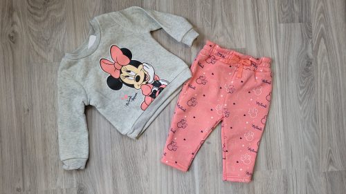 Disney Minnie baba melegítő szett szürke-rózsaszín