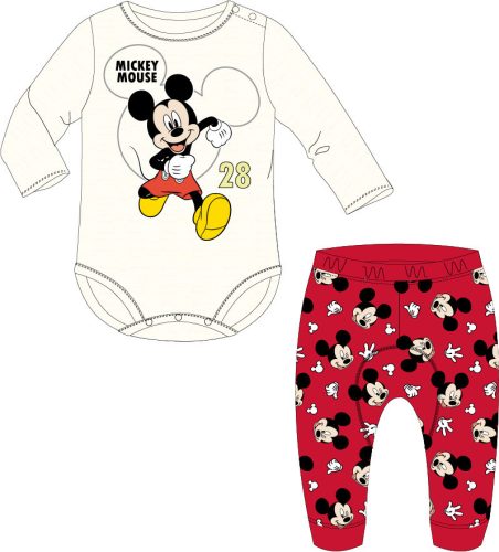 Disney Mickey baba body + nadrág szett 