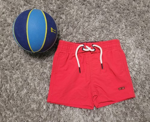 Kisfiú piros színű fürdőnadrág (68-76 cm)